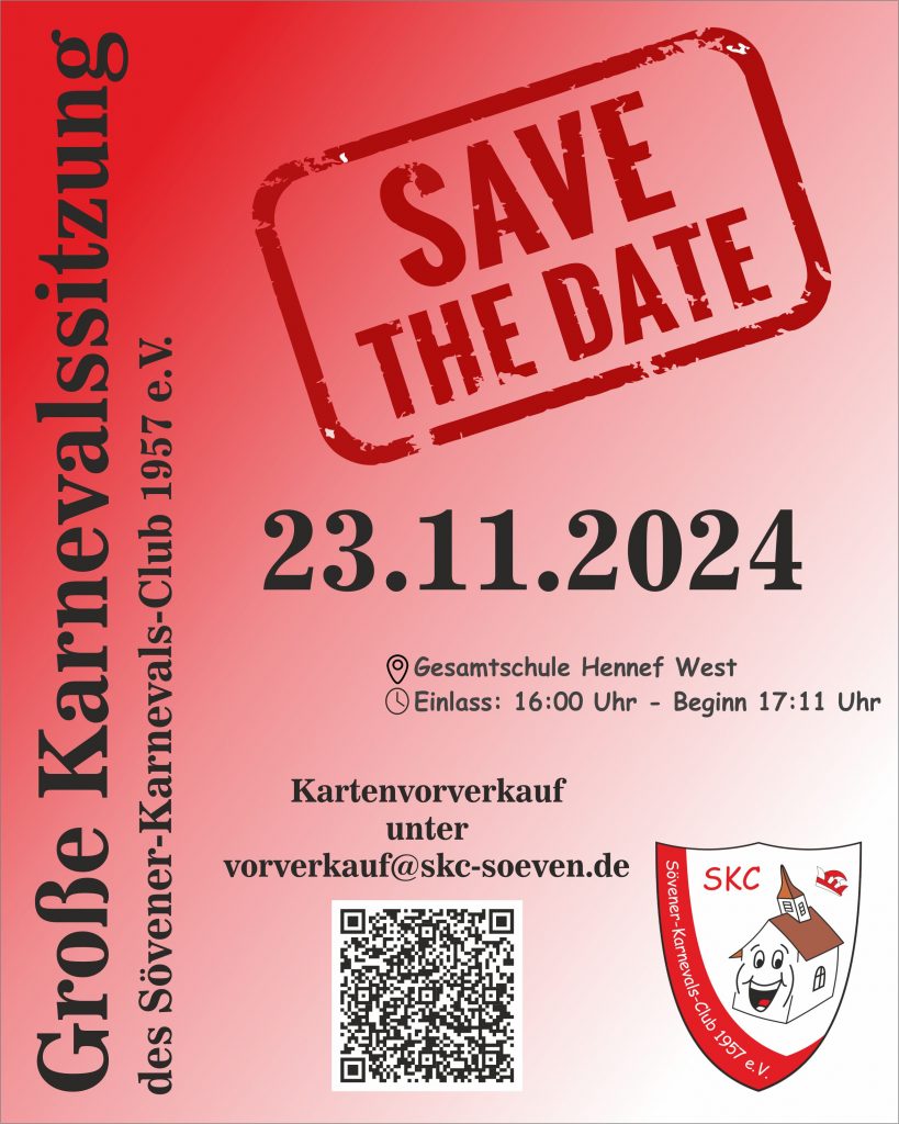 Save The Date!