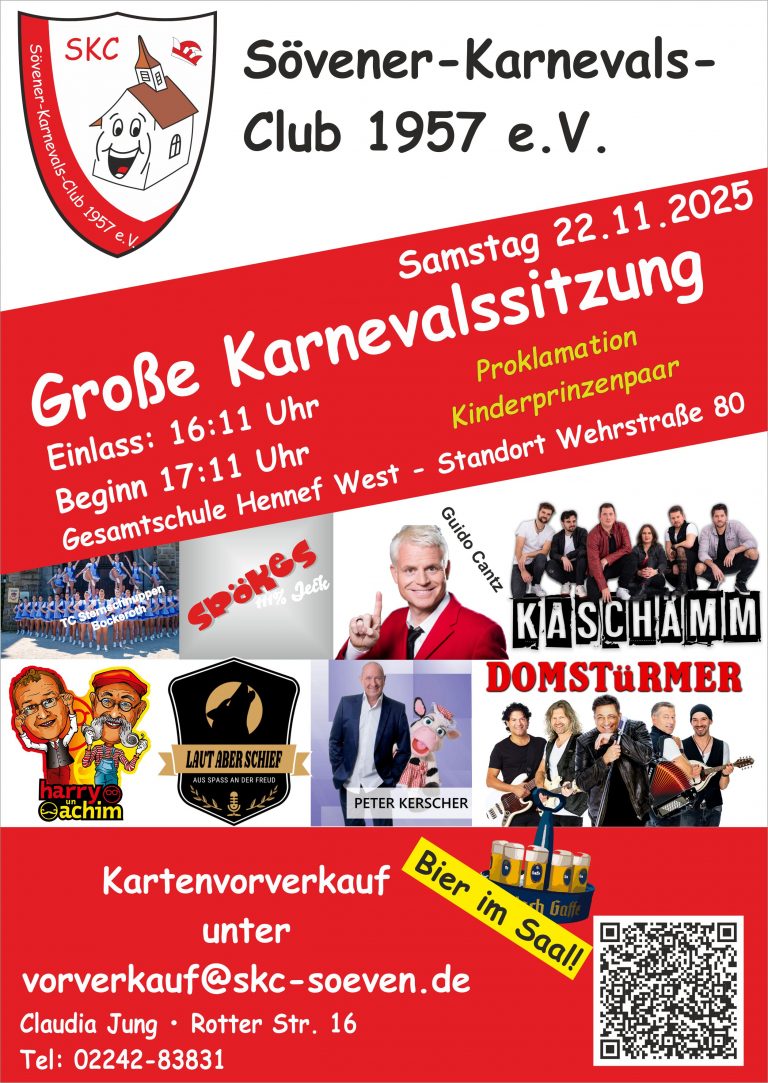 Große Karnevalssitzung 22.11.2025