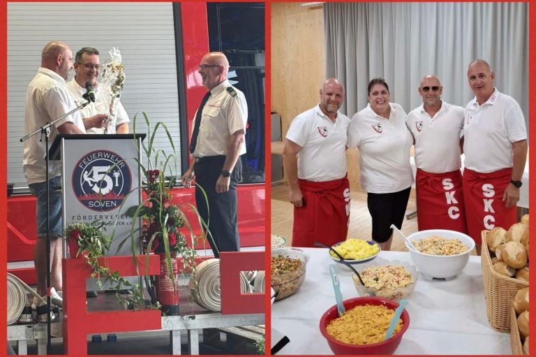 Verabschiedung als Löscheinheitsführer und 60. Geburtstag